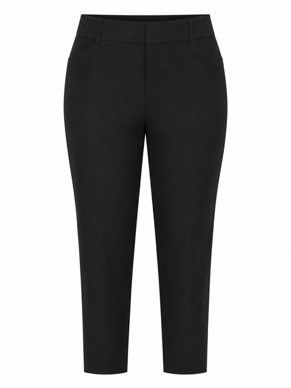 NWT Rafaella Women’s 20W Black Stretch Ankle Pants Pull-On Career Office